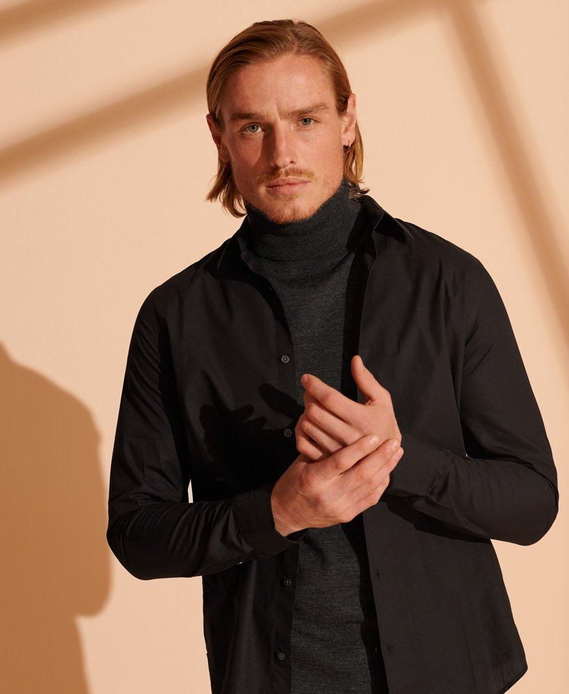 Superdry 极度干燥 Modern Tailors 男士纯棉长袖衬衫 M4010144A新低170.19元（官网720元）