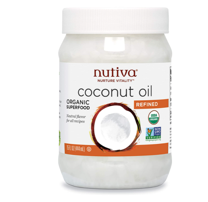 销量第一！Nutiva 有机冷榨椰子油 444ml新低36.65元（天猫旗舰店券后118元）