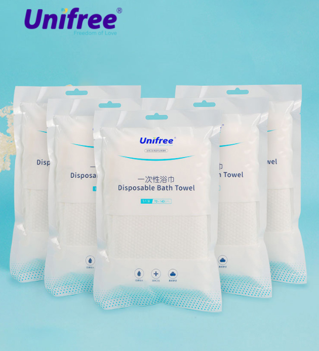 unifree 一次性浴巾 5包19.9元包邮（需领券）