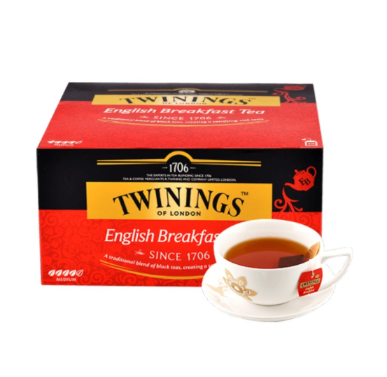 波兰进口 Twinings 川宁 英国早餐红茶 2g*50片新低29元包邮