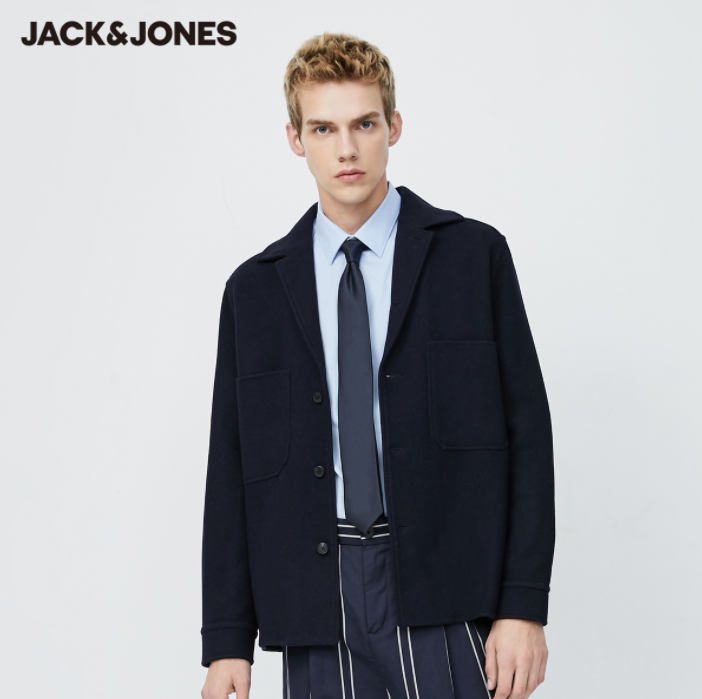 Jack Jones 杰克琼斯 220108506 男士商务西装259元包邮（需领券）