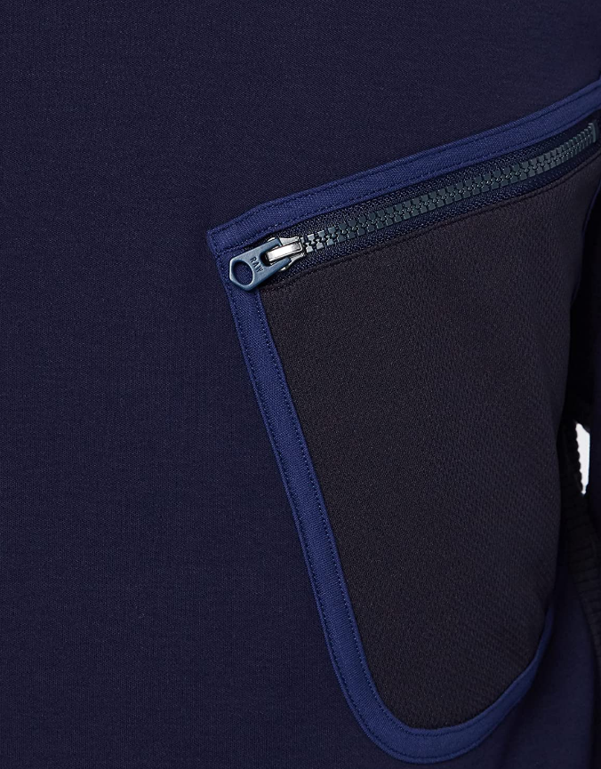 G-STAR RAW 男士 Mesh Pocket口袋装饰圆领卫衣 D19876新低183.16元（Prime会员92折）