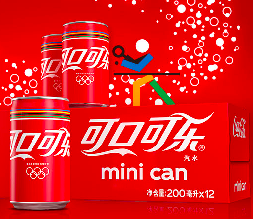 可口可乐 奥运定制版 mini罐 200ml*12瓶*2件38元包邮（双重优惠）