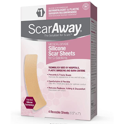 <span>降￥74白菜！</span>ScarAway 舒可微 医用级硅胶疤痕修复贴12片新低89.83元