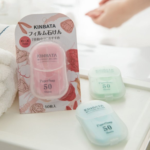 kinbata 便携式香皂纸6.9元包邮（需领券）