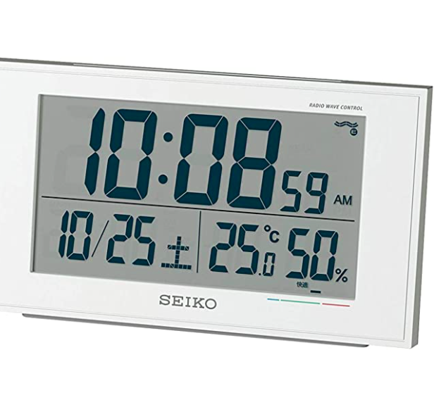 热销第一，Seiko 精工 BC402 台式时钟 2色117元（3件9折）
