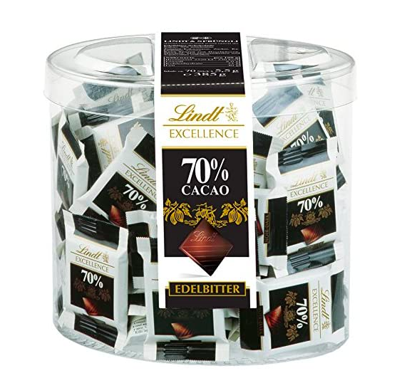 Lindt 瑞士莲 Excellence系列 70%巧克力 385g111.84元