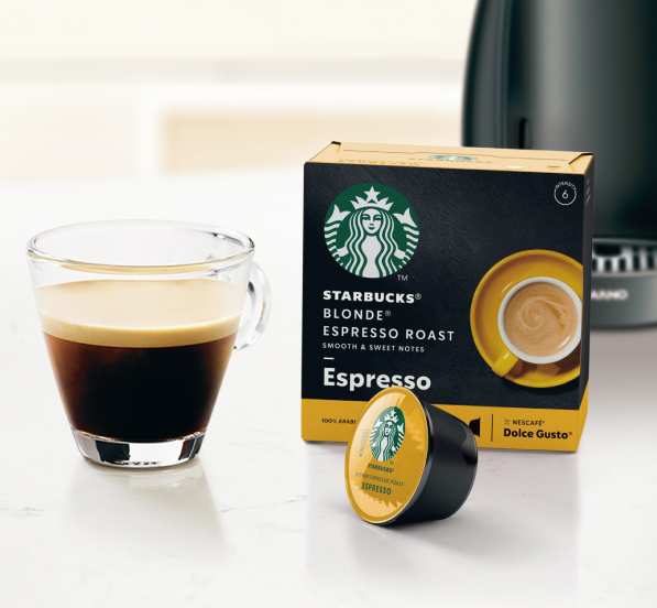 Starbucks 星巴克 Blonde 多趣酷思 轻度烘焙胶囊咖啡 12粒装31.75元包邮（双重优惠）