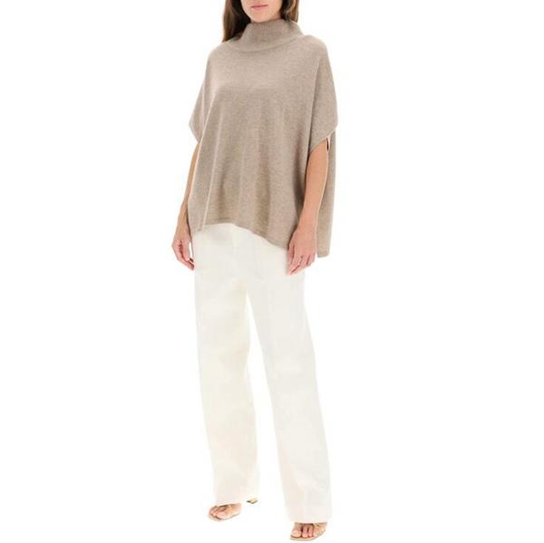意大利高端成衣品牌，Max Mara 100%山羊絨  女士薄款高領(lǐng)羊絨衫1263.52元