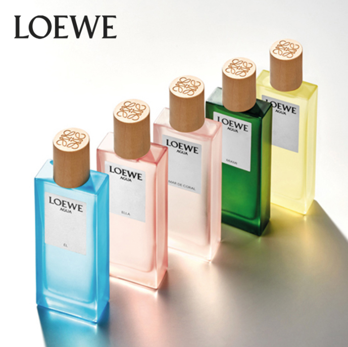 LOEWE 罗意威 彩虹系列 罗意威之水中性淡香水套装 限定版（EDT100ml+EDT10ml+润肤霜40ml)直邮含税到手483元（丝芙兰925元）