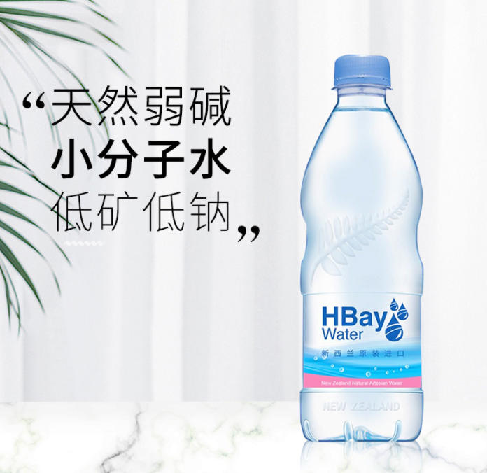 临期低价，新西兰进口 HBay 纽湾 天然饮用瓶装水 500ml*24瓶38元包邮（需领券）