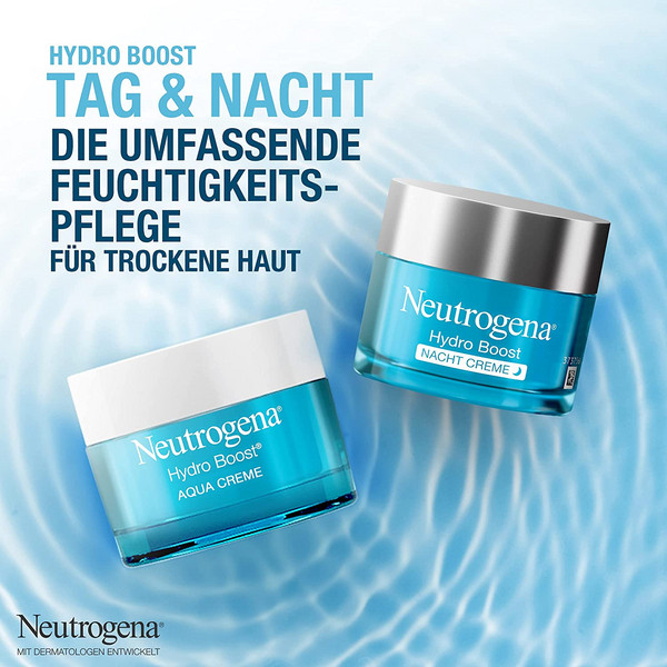 Neutrogena 露得清 Hydro Boost 水活盈透保湿面部护理套装（水霜50mL+晚霜50mL）77.76元（可3件92折）