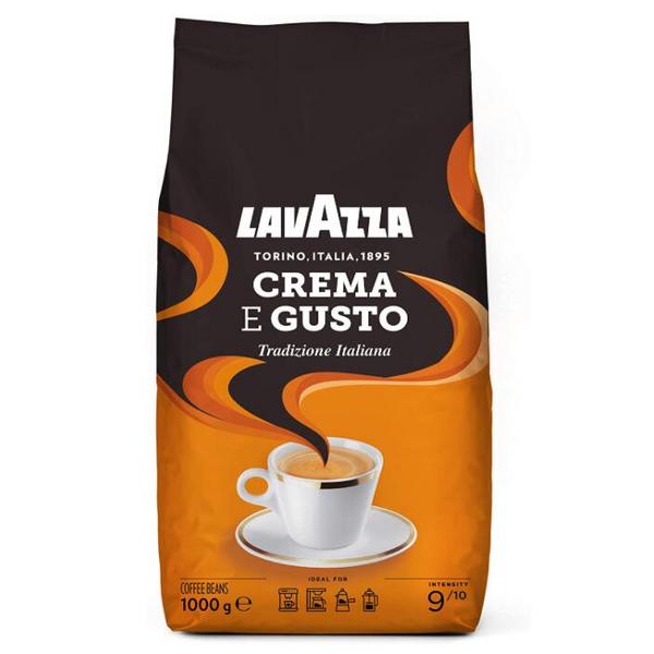 Lavazza 乐维萨 Crema E Gusto 意大利传统研磨咖啡豆1kg新低86元