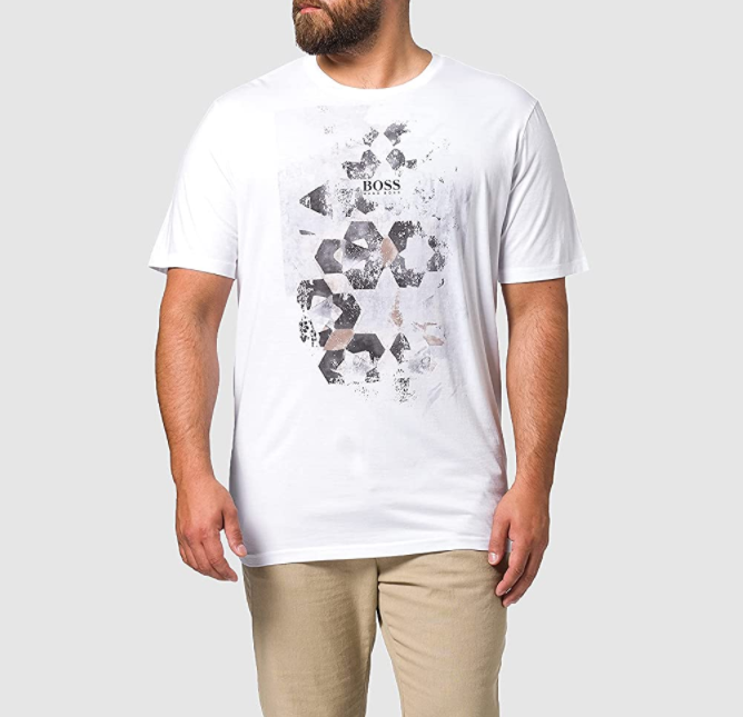 HUGO BOSS 雨果·博斯 Tsummery 男士印花短袖T恤199.87元
