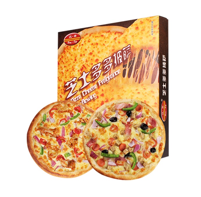 汉帝 加热即食成品披萨 190g*6盒新低59.9元顺丰包邮（需领券）