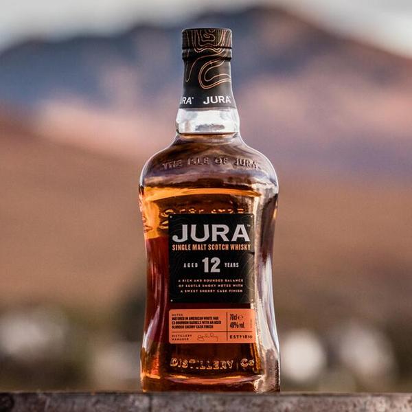 JURA 12年 苏格兰岛屿 单一麦芽 威士忌 700ml*2瓶558.2元包邮（279元/瓶）