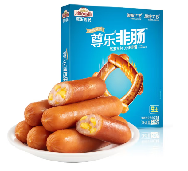 Johnsonville 尊乐 非肠烤肠 240g 多口味低至21.35元（双重优惠）