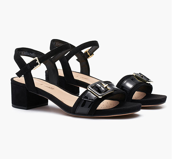 Clarks 其樂 orabella SHINE女士真皮一字帶涼鞋新低299元包郵