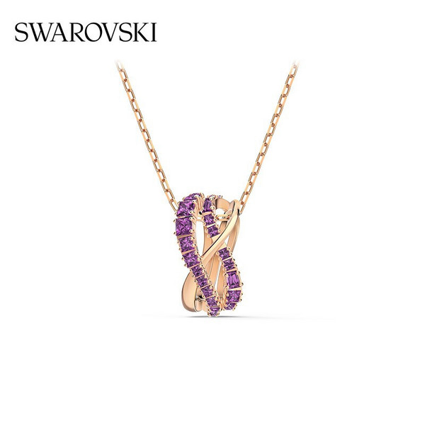 Swarovski 施华洛世奇 Twist Rows 125周年纪念款 灵动交错女士项链5563907378.61元（京东899元）