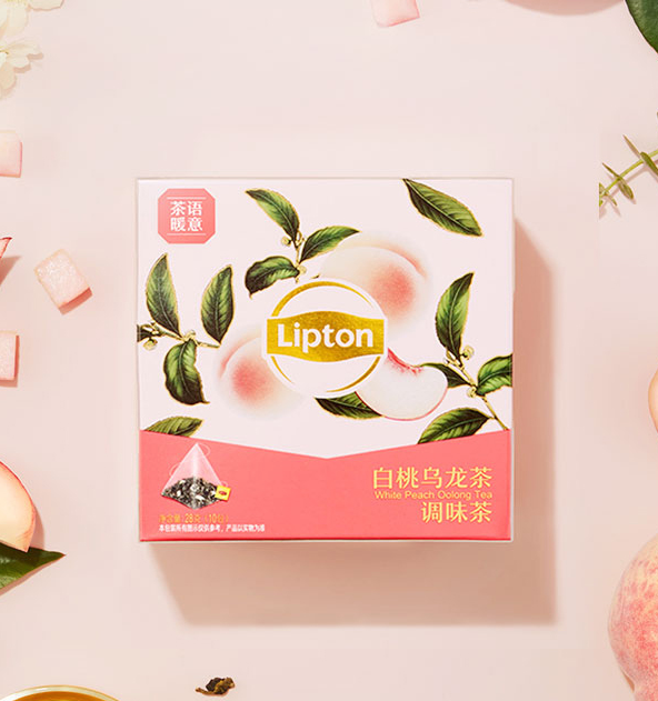 <span>白菜！</span>Lipton 立顿 白桃乌龙茶包 30包新低39.8元包邮（需领券）