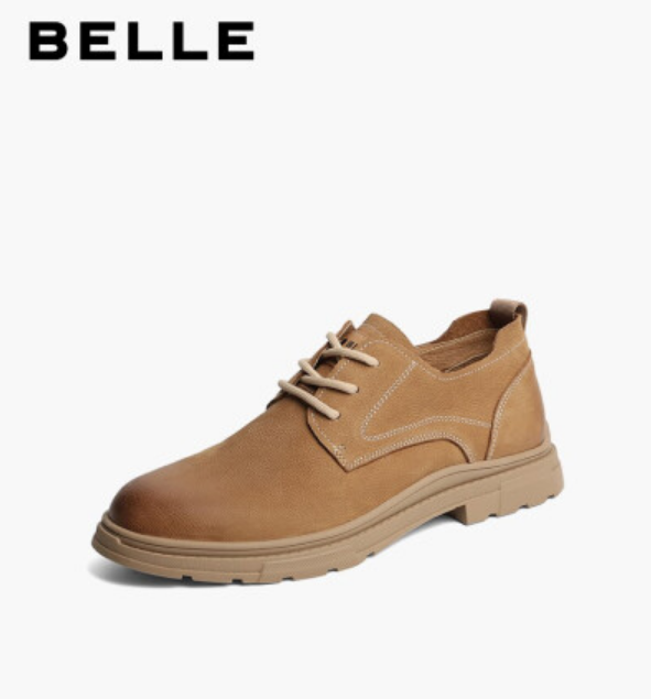 BeLLE 百丽 男士户外工装皮鞋 A0633AM2332.55元包邮（双重优惠）