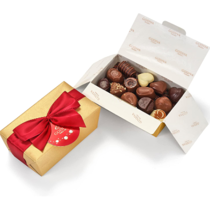Godiva 歌帝梵 金色圣诞巧克力礼盒 500g新低306.15元