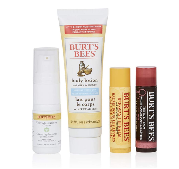 Burt's Bees 小蜜蜂 经典系列保湿 4件套70.01元