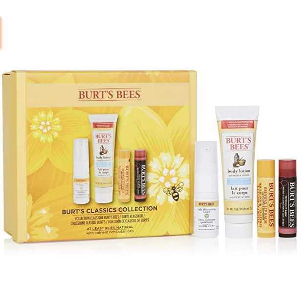 Burt's Bees 小蜜蜂 经典系列保湿 4件套70.01元