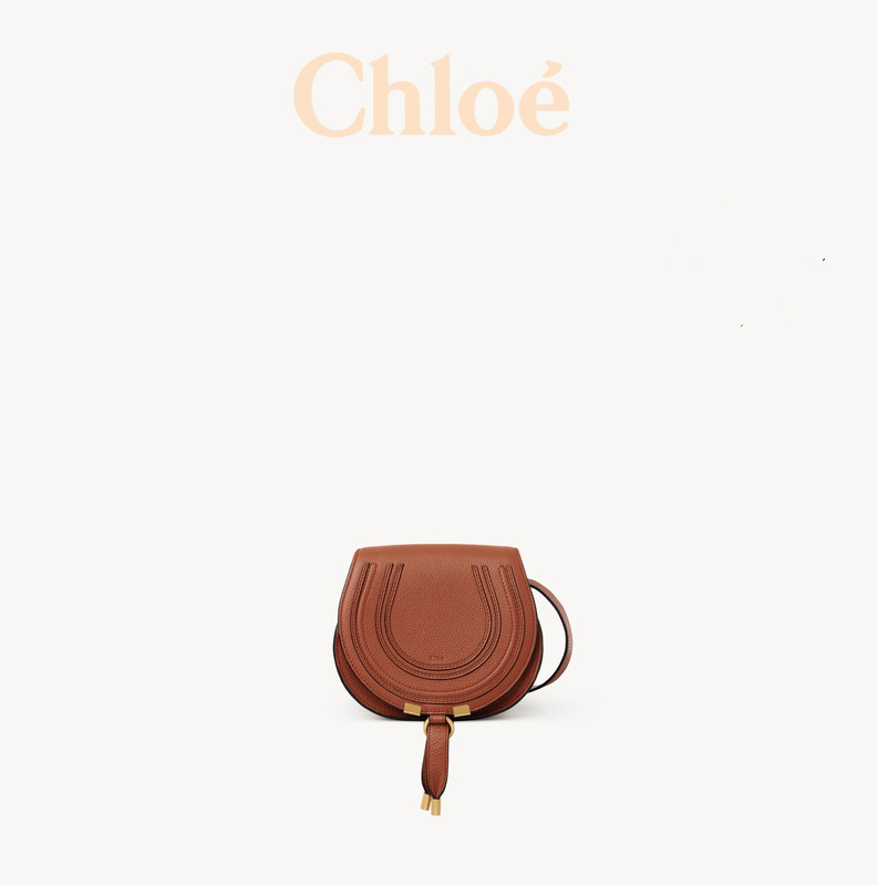 Chloe 蔻依 MARCIE 小号粒面小牛皮马鞍包挎包 CHC22AS680I315296.36元