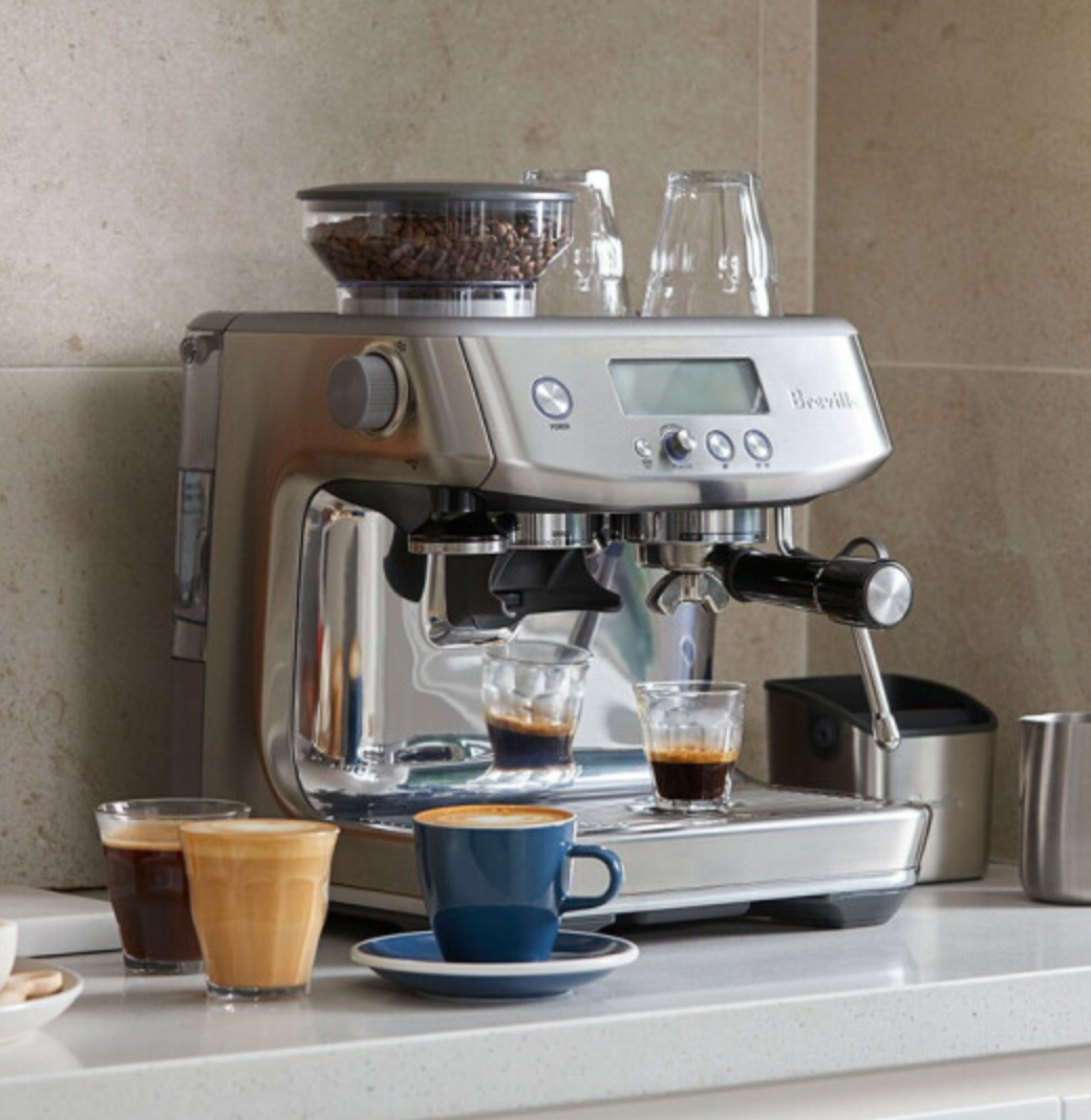 Breville 铂富 BES878 带磨豆器 半自动咖啡机4549元包邮包税（需领券）