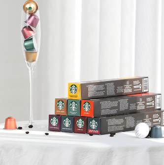 Starbucks 星巴克 Nespresso 浓郁胶囊咖啡 10粒*10盒326元包邮（多重优惠）