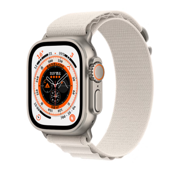 Apple 苹果 Watch Ultra 智能手表 49mm GPS+蜂窝网络款新低5498元包邮（需领券）