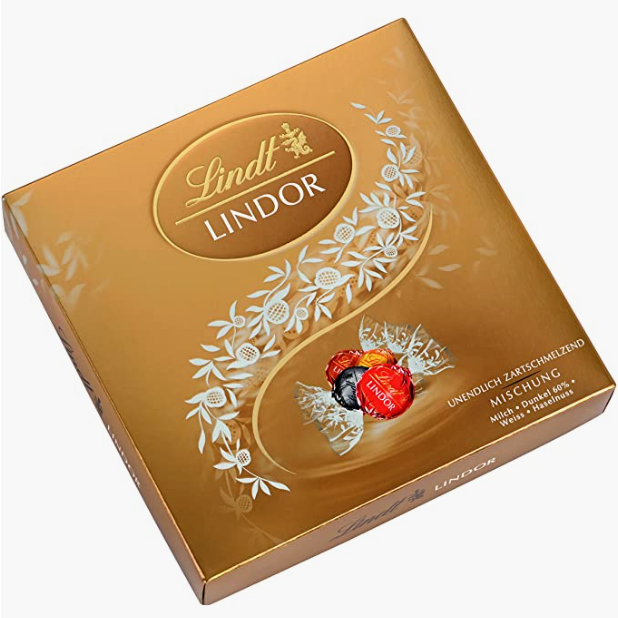 Lindt 瑞士莲 Lindor系列 混合装软心巧克力球礼盒装 187g（约15粒）37.27元