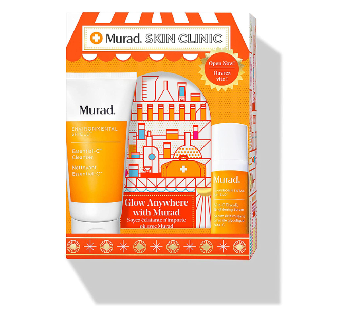 Murad 慕拉 黄金VC光感旅行套装（洁面60ml+精华10mL）136.87元