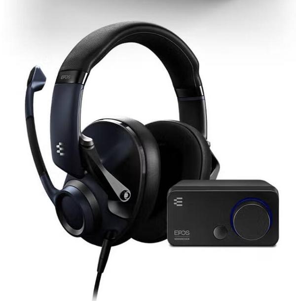 EPOS 音珀 H6 Pro 开放式声学游戏耳机+GSX300声卡扩展卡 游戏套装新低914元（京东自营1499元）