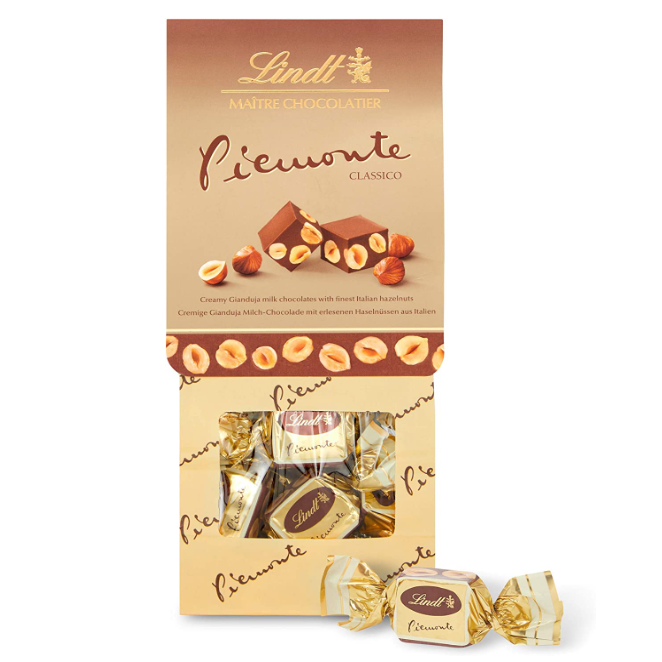 Lindt 瑞士莲 Piemonte Classico 坚果巧克力礼盒 200g62.2元