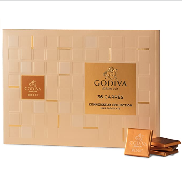 GODIVA 歌帝梵 经典系列牛奶巧克力礼盒 36片装/190g152.19元