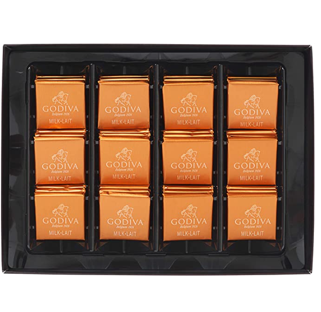 GODIVA 歌帝梵 经典系列牛奶巧克力礼盒 36片装/190g152.19元