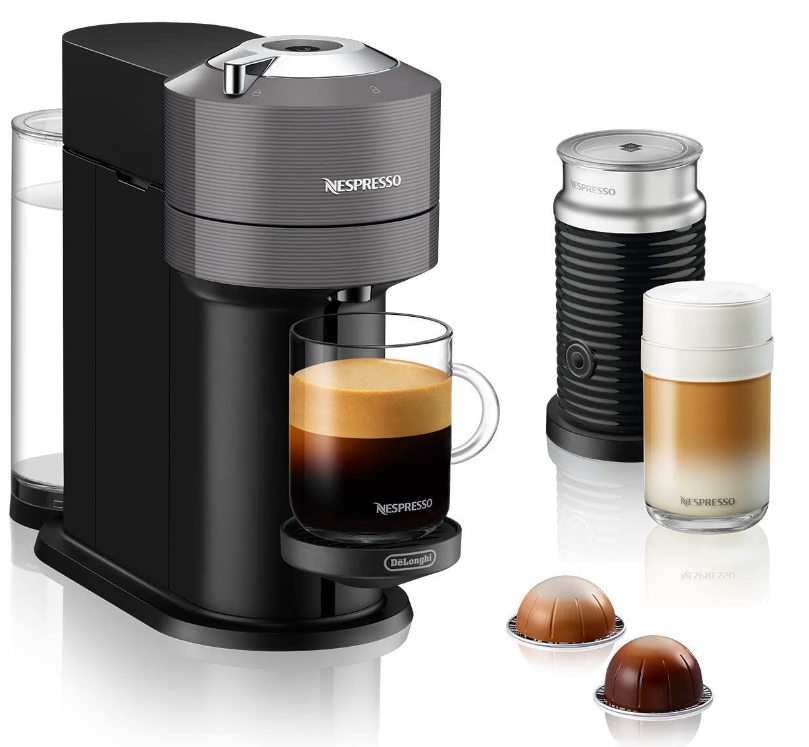 DeLonghi 德龍 Nespresso Vertuo Next ENV120.GYAE 咖啡膠囊機 帶Aeroccino奶泡機史低622元