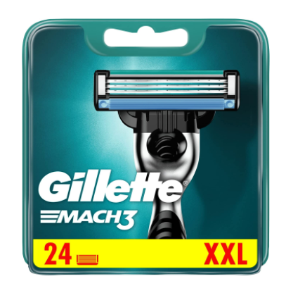 Gillette 吉列 锋速3 敏锐手动刮胡刀刀头24件装218.31元（含税9.92元/个）