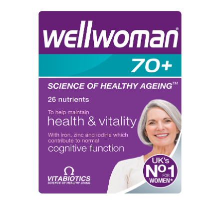 Vitabiotics 薇塔贝尔 Wellman  70+男性/女性复合维生素 30片35.8元