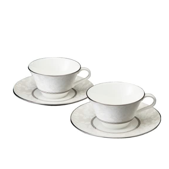 Narumi 鸣海 Milano Bianca系列 骨瓷茶/咖啡对杯套装210cc 2组390.65元（可3件9折）