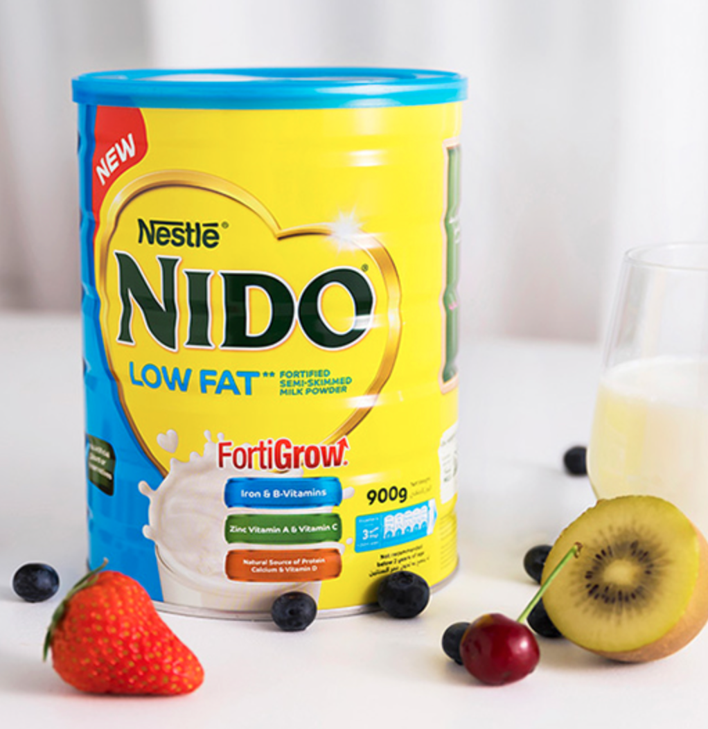 荷兰进口，Nestlé 雀巢 NIDO 低脂高钙高蛋白奶粉900g史低65元包邮包税（需领券）