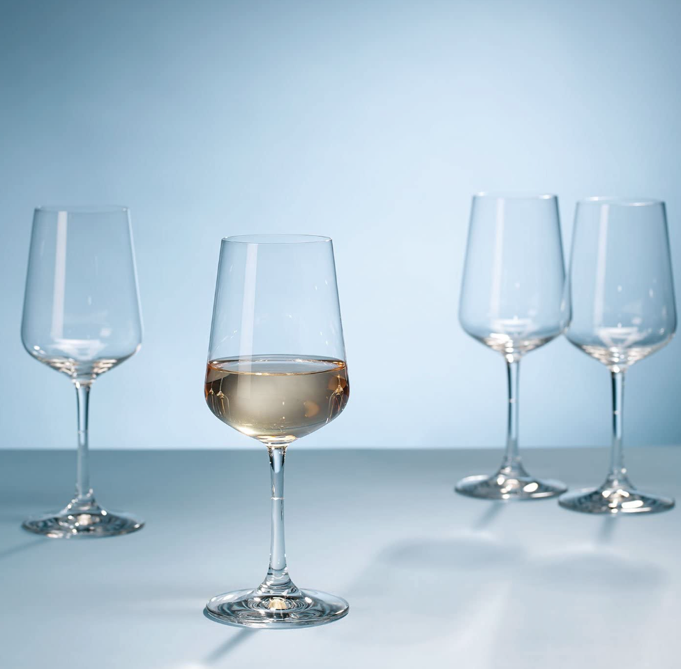 Villeroy & Boch 德国唯宝 Ovid系列 水晶玻璃白葡萄酒杯 380ml*4个新低152元