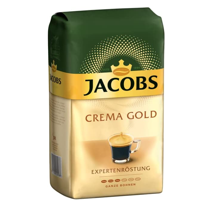 Jacobs 雅各布斯 Crema Intenso 皇冠咖啡豆1000g124.12元