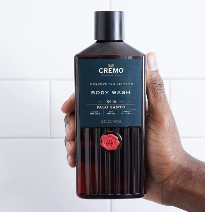 香味号称Le Labo 33平替！Cremo 珍藏系列 Palo Santo No.18 沐浴露 473mL*2件新低130元