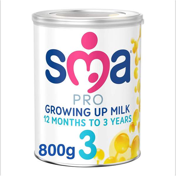 英国惠氏 SMA Nutrition PRO 幼儿配方奶粉 3段 800g新低110.61元