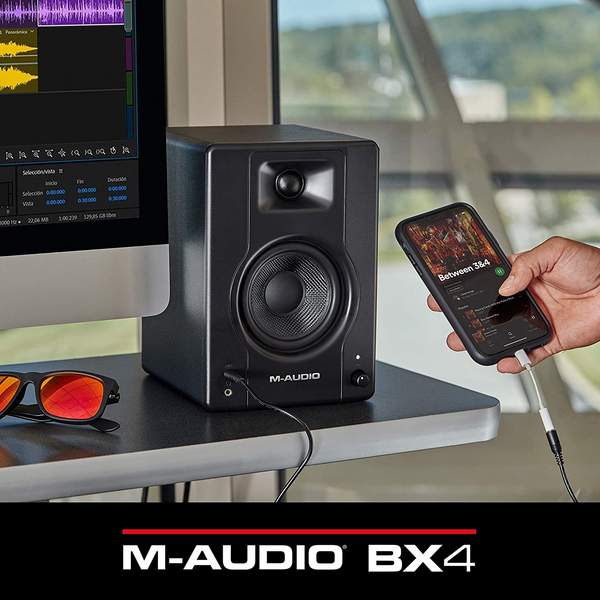 M-Audio BX4 4.5英寸有源监听音箱 1对装新低642.24元