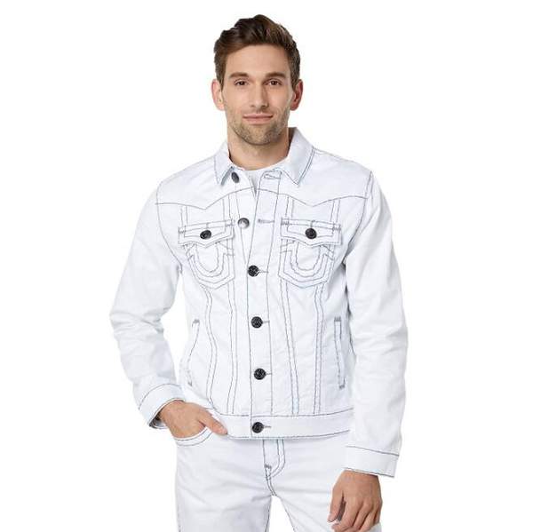 True Religion 真实信仰 Jimmy Super T 男士纯棉牛仔夹克100164729.53元（Prime会员94折）