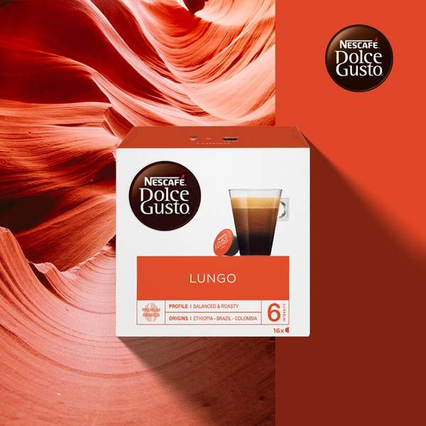 PLUS会员，Nescafé 雀巢 Dolce Gusto 多趣酷思 美式浓黑胶囊咖啡 16颗 *4盒96元（1.5元/粒）